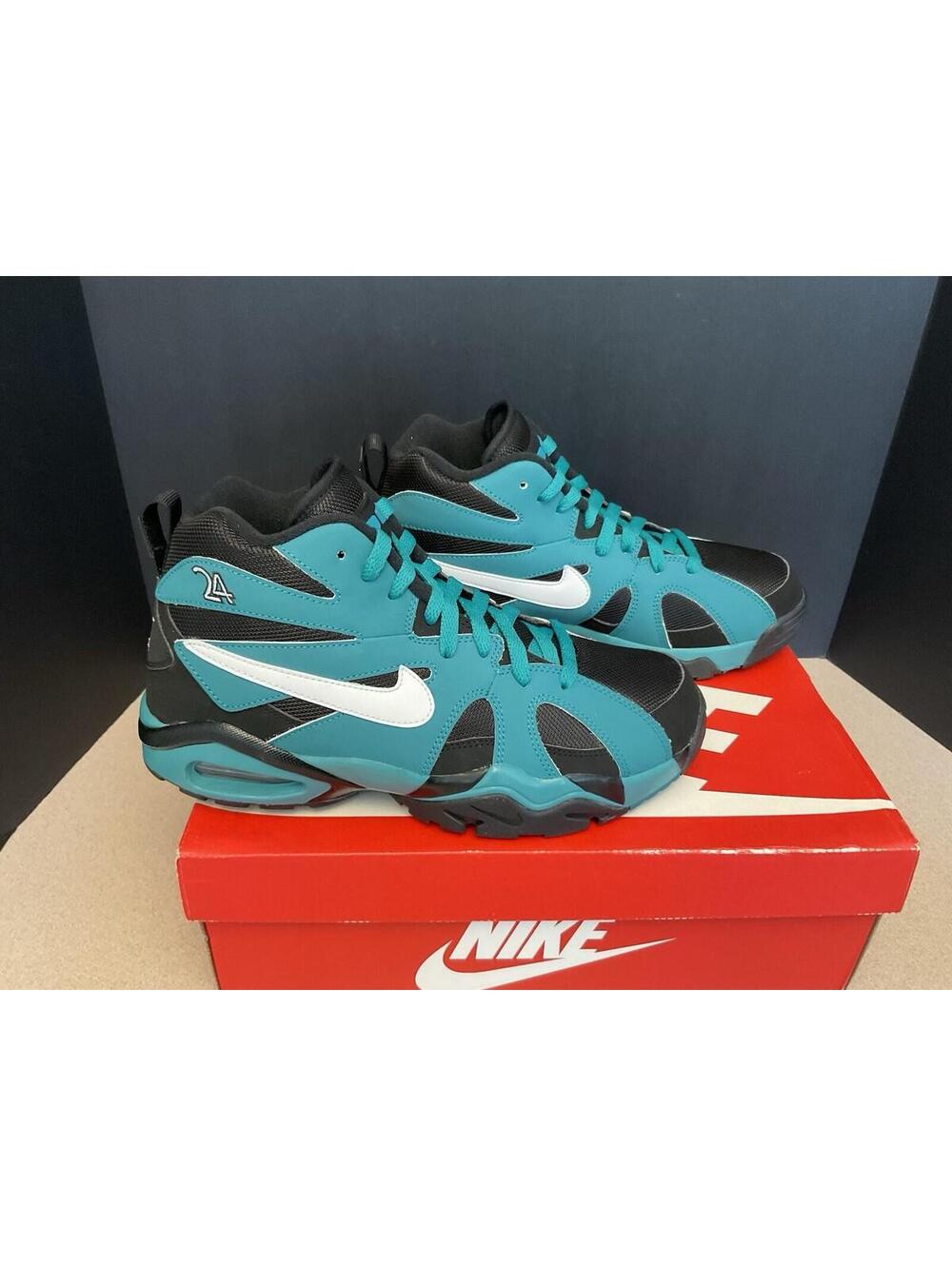 New! Mens Nike Air Diamond Fury 96 “Freshwater” Ken Griffey Jr Shoes. Size 9.5.